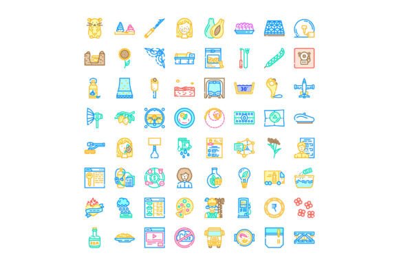 Collection of Business, Food, and Medici: A Versatile Resource for Digital Designers and Creators