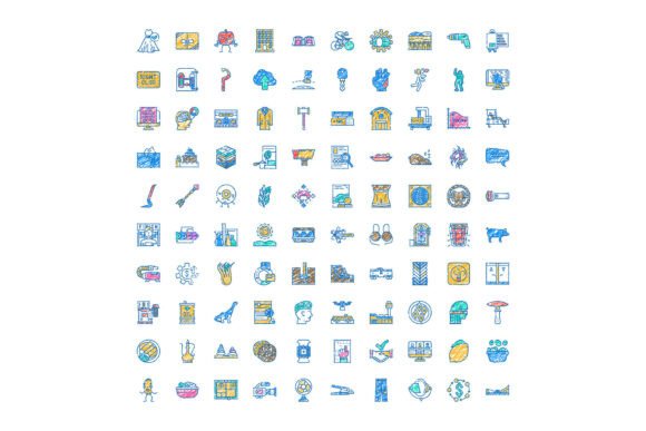 Diverse Vector Icons Collection Illustra: Line Art That Fits Real Workflows