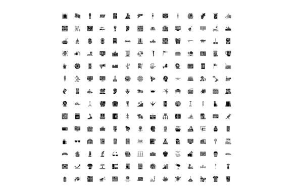 Universal Glyphs Set for Various Concept